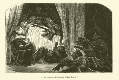 Illustration for the Works of Rabelais by Gustave after Dore